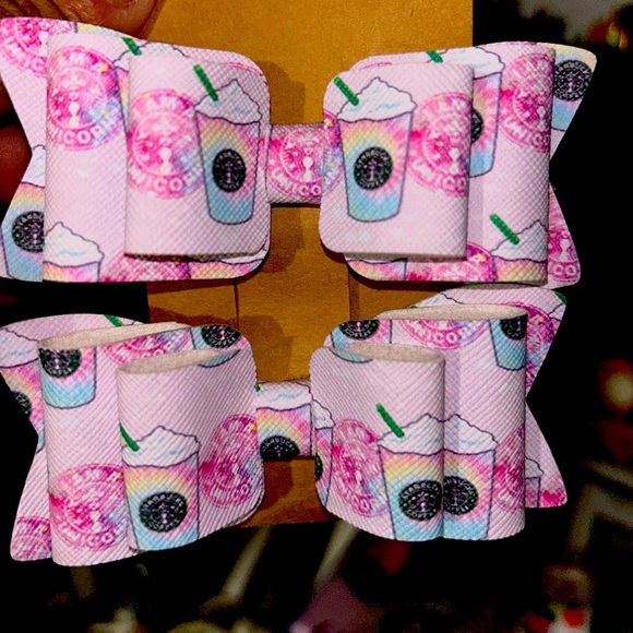 Other - Starbucks hair bows